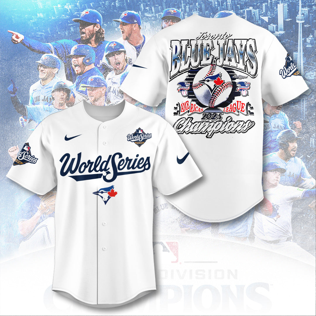 Toronto Blue Jays 2025 American League Champions Baseball Jersey – TANTN18252