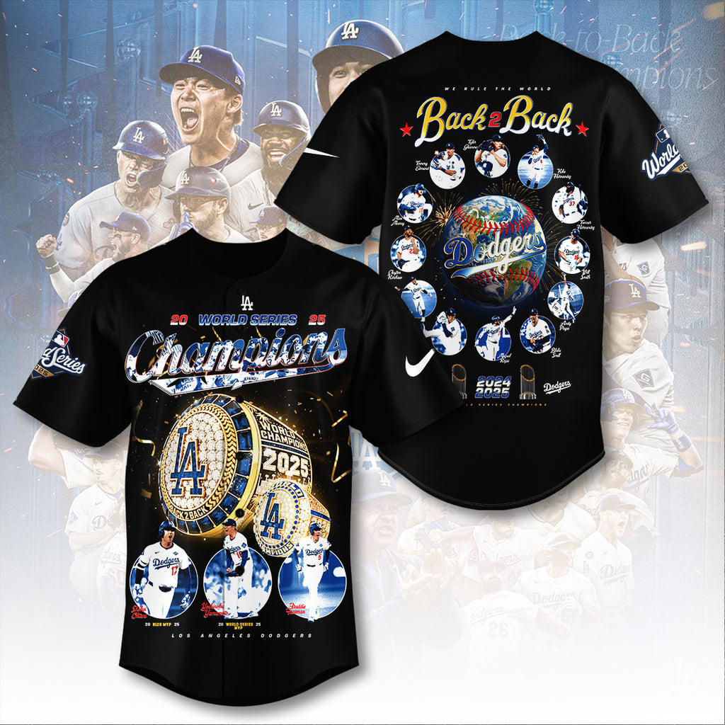 Los Angeles Dodgers World Series 2025 Baseball Jersey – TANTN18284