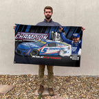 Kyle Larson Nascar Cup Series Champions 3D Double-side House Flag – TANTN18381