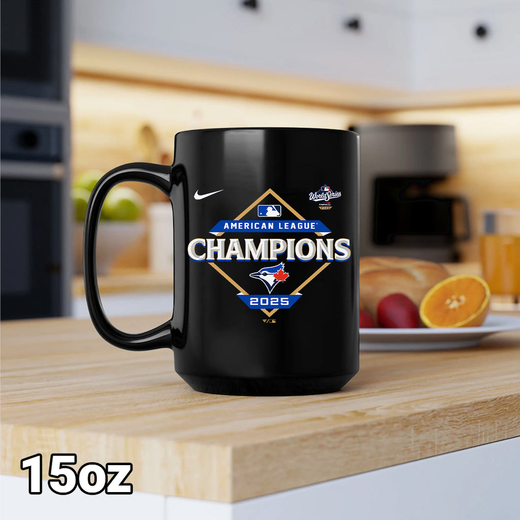 Toronto Blue Jays 2025 American League Champions Ceramic Mug – TANTN18508