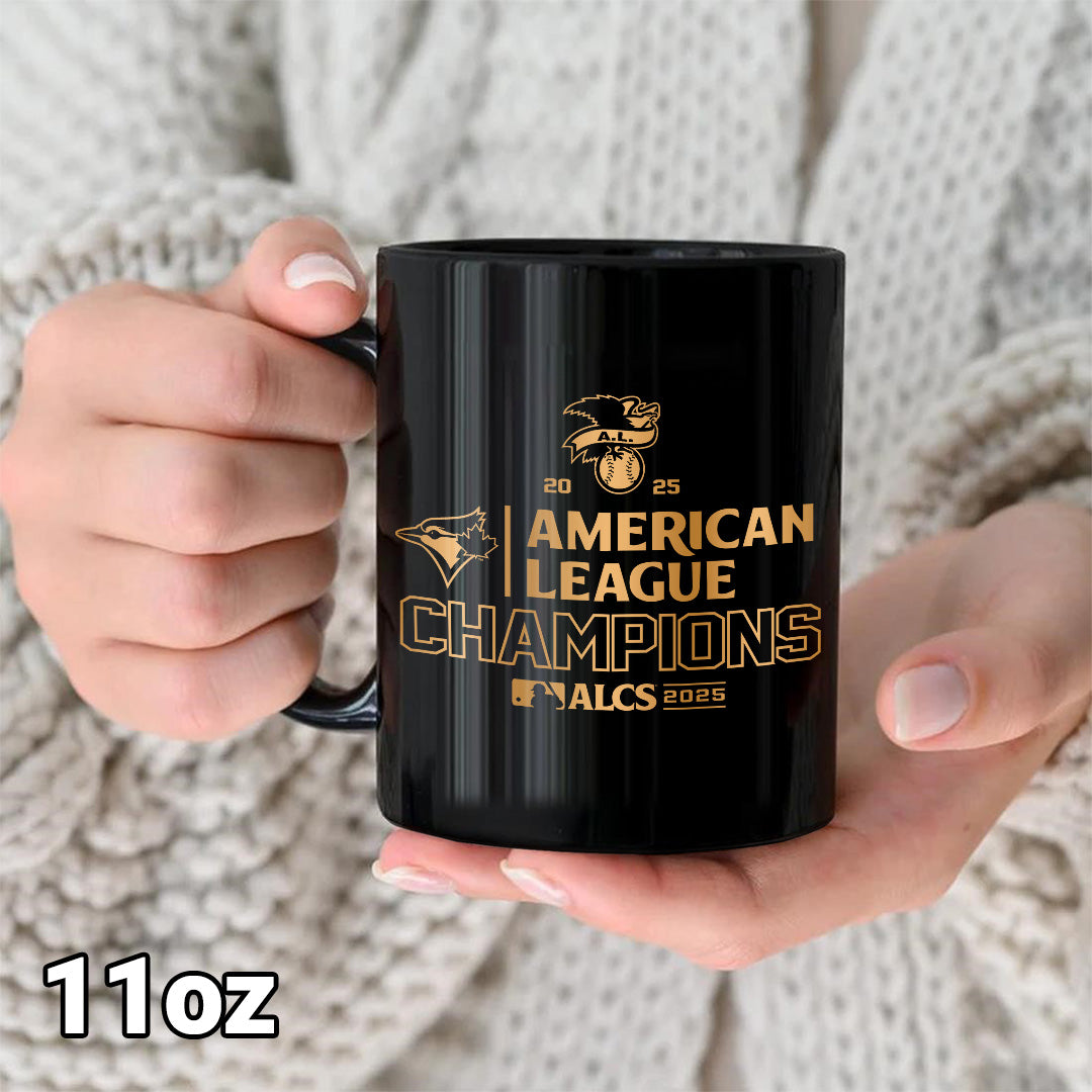 Toronto Blue Jays 2025 American League Champions Ceramic Mug – TANTN18511