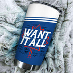 Toronto Blue Jays 2025 American League Champions Tumbler Cup – TANTN18579