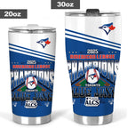 Toronto Blue Jays 2025 American League Champions Tumbler Cup – TANTN18579