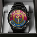 Brisbane Lions Black Stainless Steel Watch – TANTN18626
