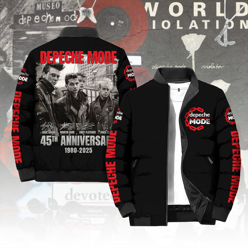 Depeche Mode 45th Anniversary 3D Cotton-Padded Jacket – TANTN18780