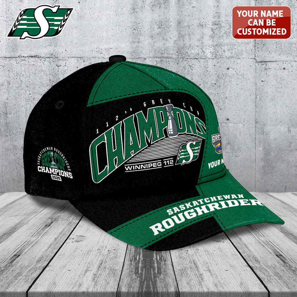 Personalized Saskatchewan Roughriders 2025 Grey Cup Champions Classic Cap – TANTN18815