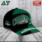 Personalized Saskatchewan Roughriders 2025 Grey Cup Champions Classic Cap – TANTN18815