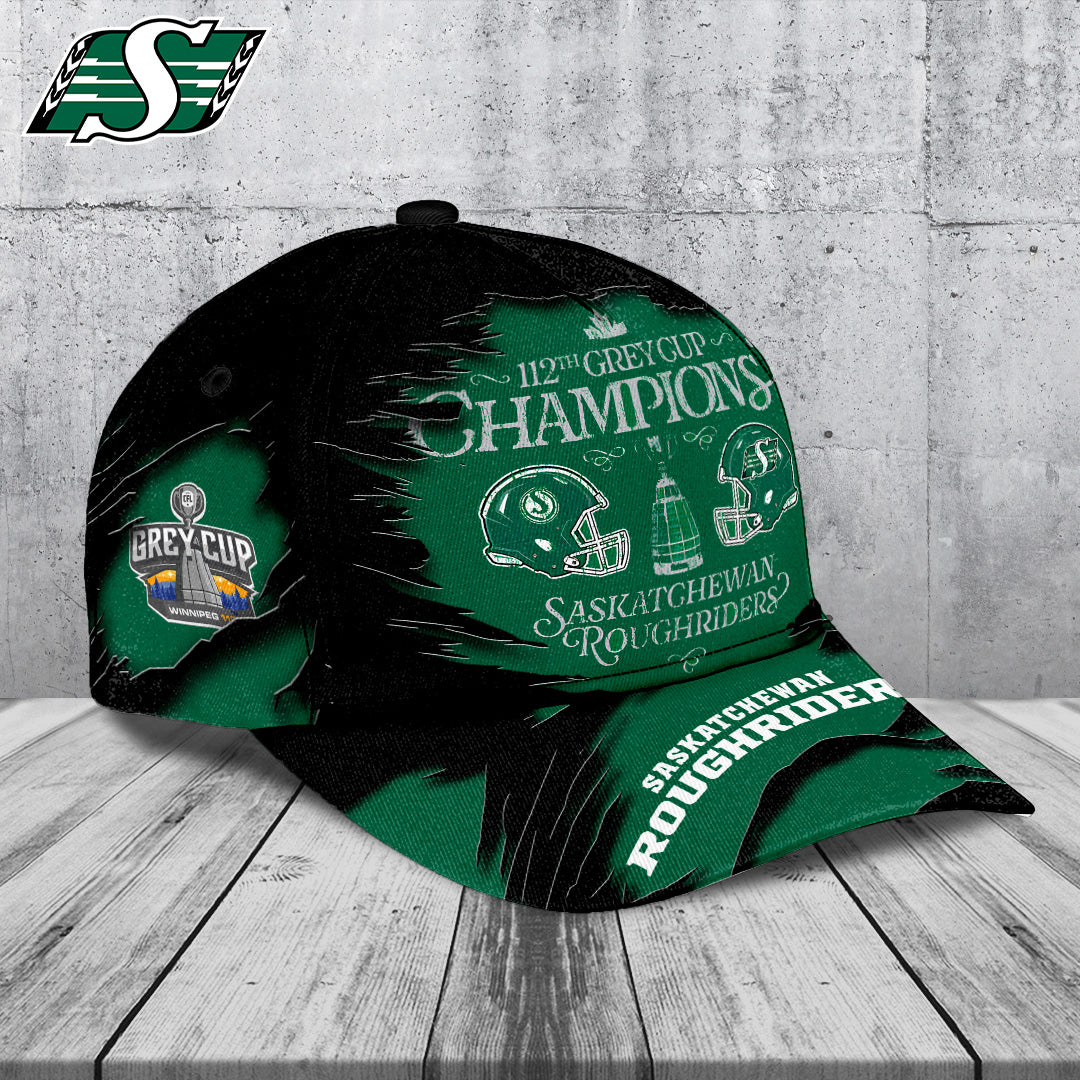 Saskatchewan Roughriders 2025 Grey Cup Champions Classic Cap – TANTN18819