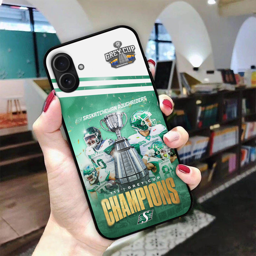Saskatchewan Roughriders 2025 Grey Cup Champions Phone Case – TANTN18822