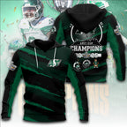 Saskatchewan Roughriders 2025 Grey Cup Champions 3D Apparel – TANTN18834