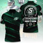 Saskatchewan Roughriders 2025 Grey Cup Champions 3D Apparel – TANTN18834