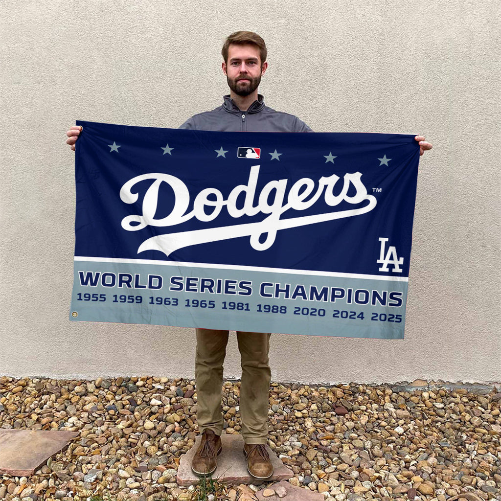 Los Angeles Dodgers World Series 2025 3D Double-side House Flag – TANTN18898