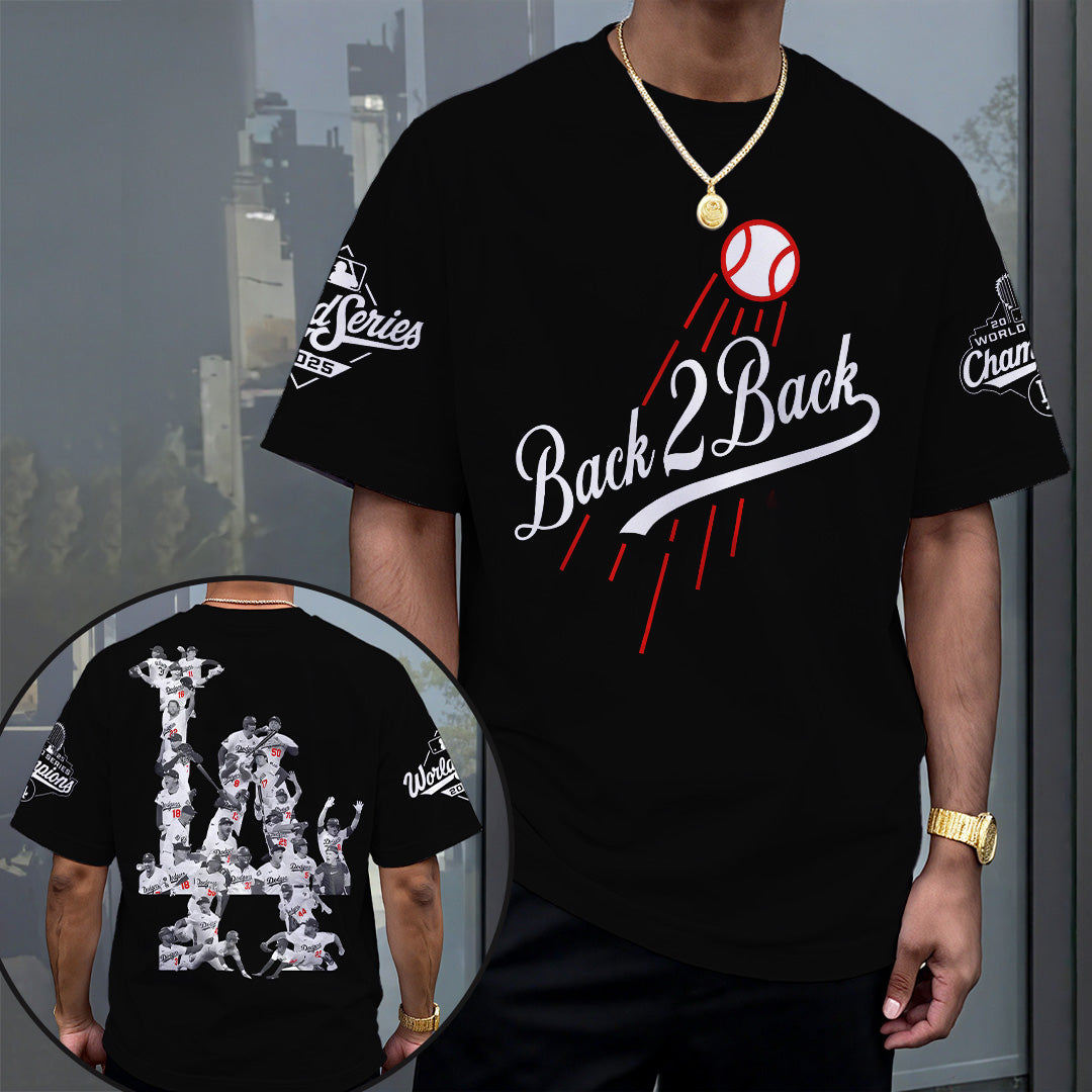 Los Angeles Dodgers World Series 2025 3D Apparel – TANTN18917