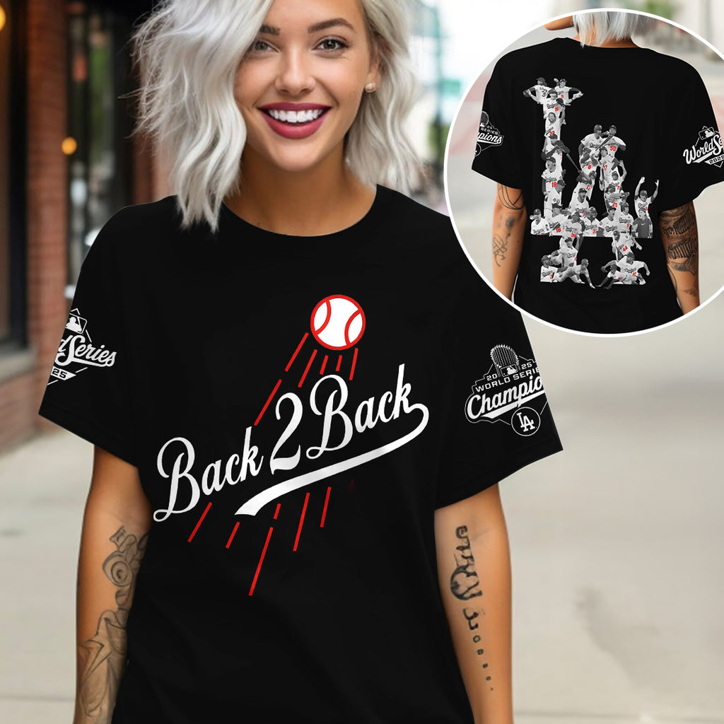 Los Angeles Dodgers World Series 2025 3D Apparel – TANTN18917