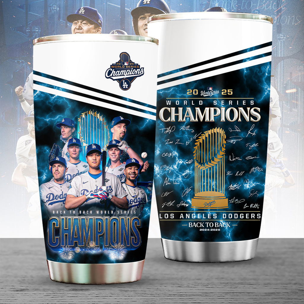 Los Angeles Dodgers World Series 2025 Tumbler Cup – TANTN18949