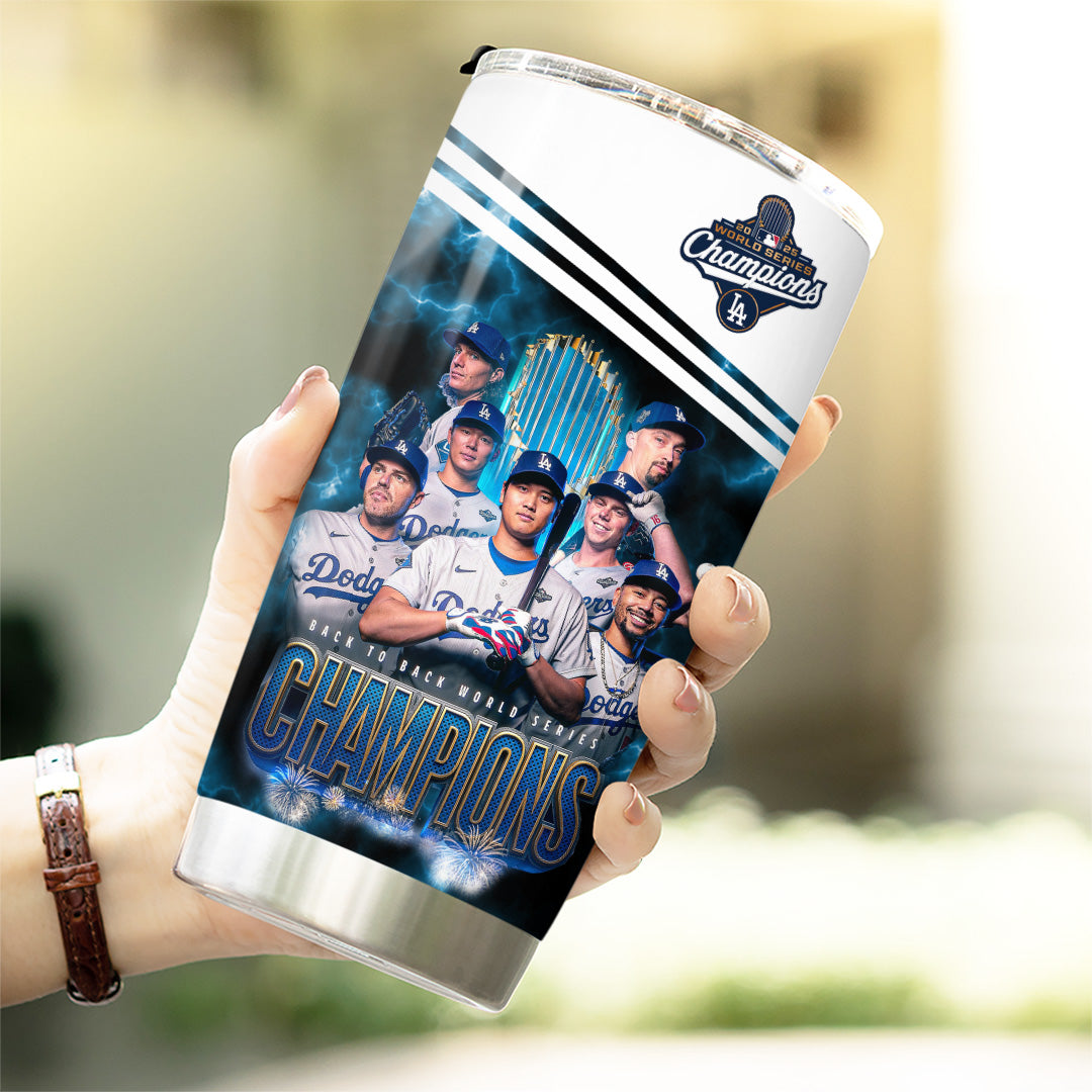 Los Angeles Dodgers World Series 2025 Tumbler Cup – TANTN18949