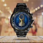 Los Angeles Dodgers World Series 2025 Black Stainless Steel Watch – TANTN18955