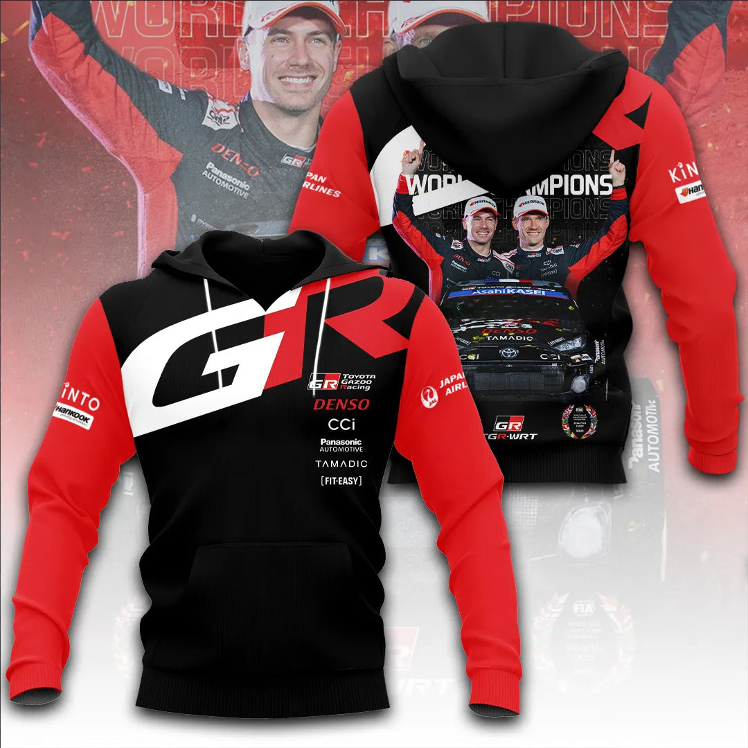 Toyota Gazoo Racing WRT 2025 World Rally Champions 3D Apparel – TANTN19002