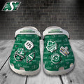 Saskatchewan Roughriders 2025 Grey Cup Champions Custom Clogs – TANTN19040