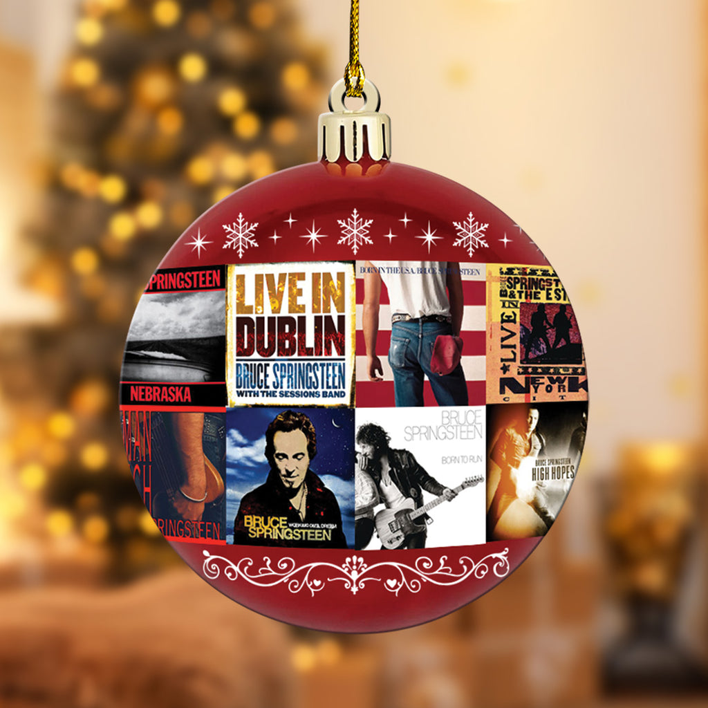 Bruce Springsteen Custom Shape 2-sided Acrylic Ornament – TANTN19048
