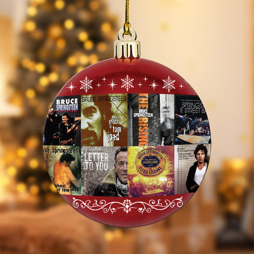 Bruce Springsteen Custom Shape 2-sided Acrylic Ornament – TANTN19049