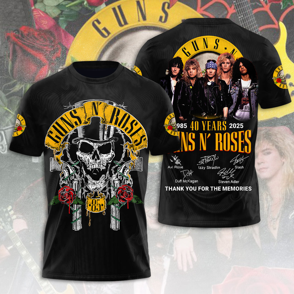 Guns N' Roses 3D Apparel – TANTN19099