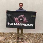Inter Miami CF Champions MLS 2025 3D Double-side House Flag – TANTN19177