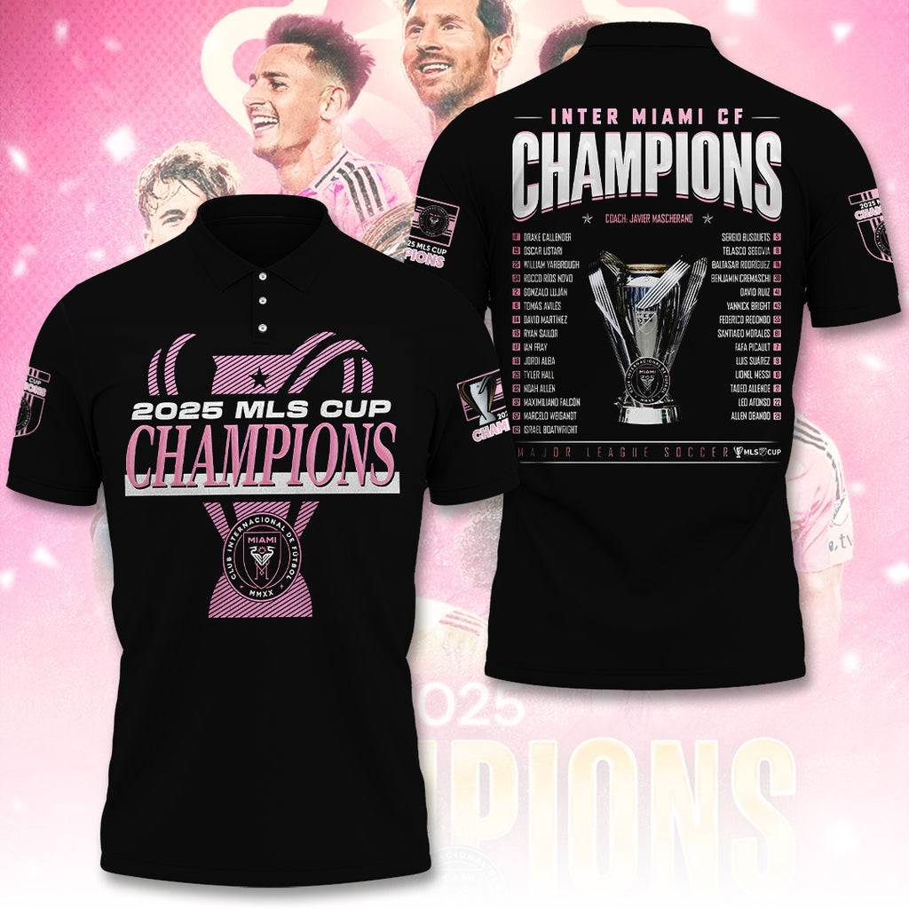 Inter Miami CF Champions MLS 2025 3D Apparel – TANTN19185
