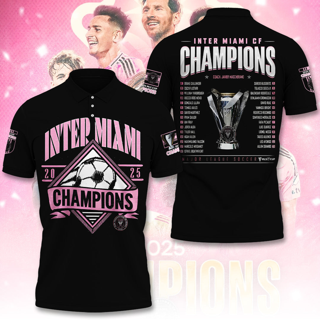 Inter Miami CF Champions MLS 2025 3D Apparel – TANTN19187