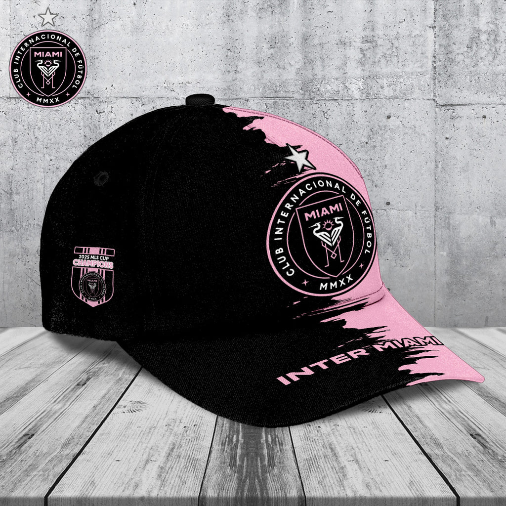Inter Miami CF Champions MLS 2025 Classic Cap – TANTN19195