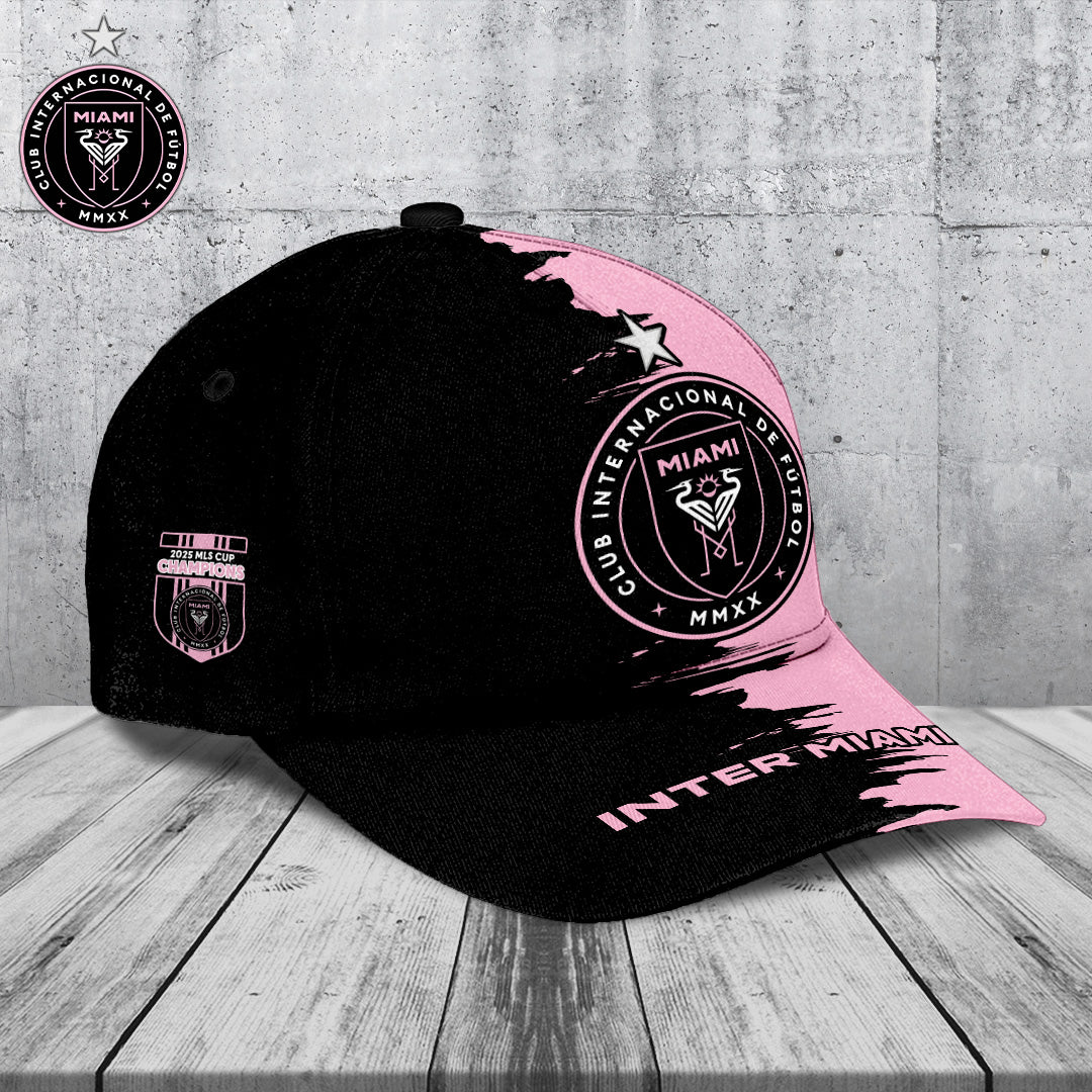 Inter Miami CF Champions MLS 2025 Classic Cap – TANTN19195