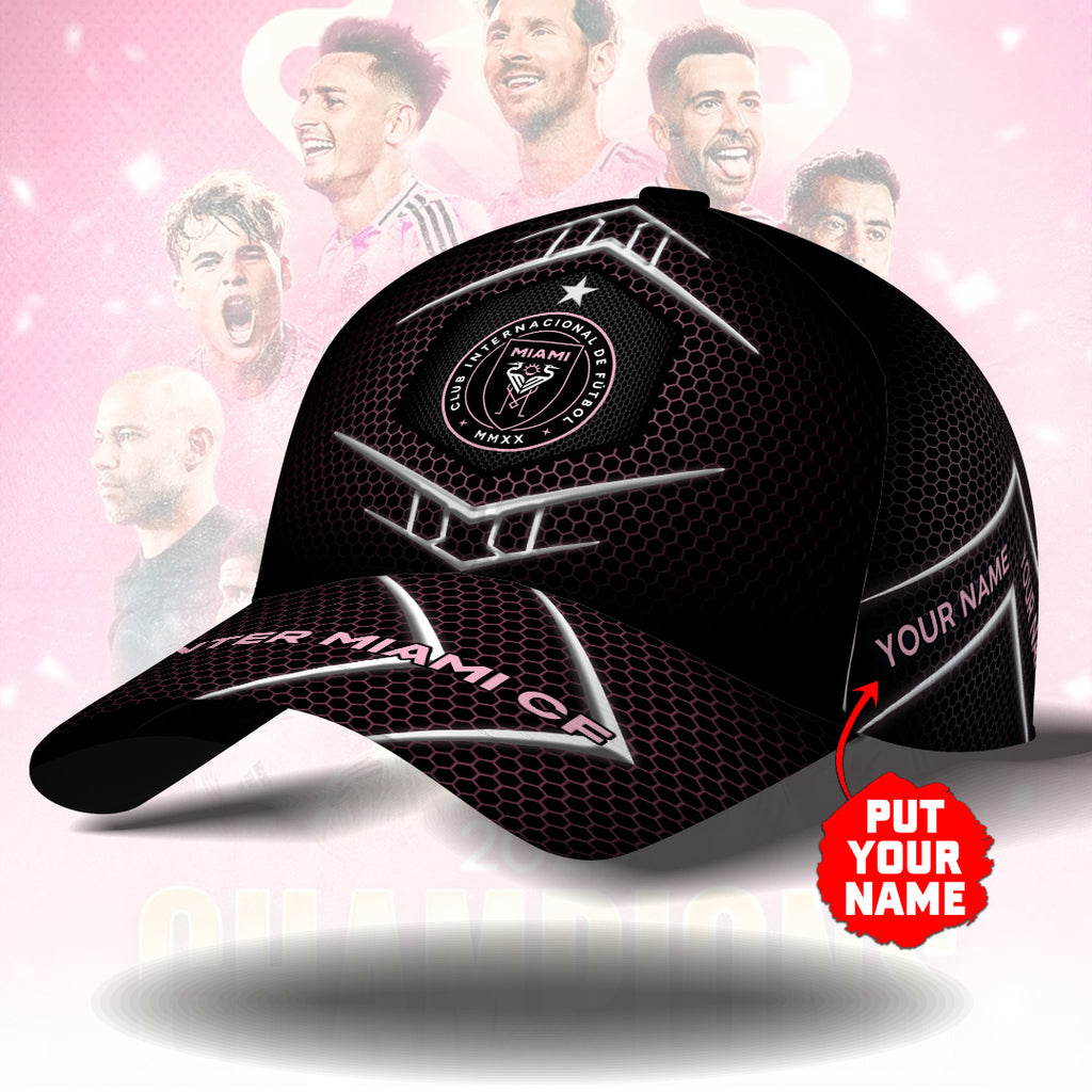 Personalized Inter Miami CF Champions MLS 2025 Classic Cap – TANTN19197