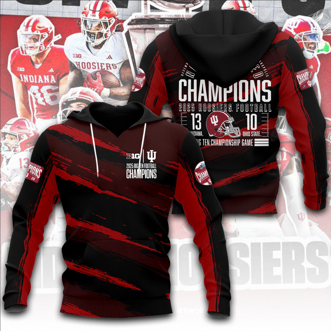 Indiana Hoosiers Football 3D Apparel – TANTN19264