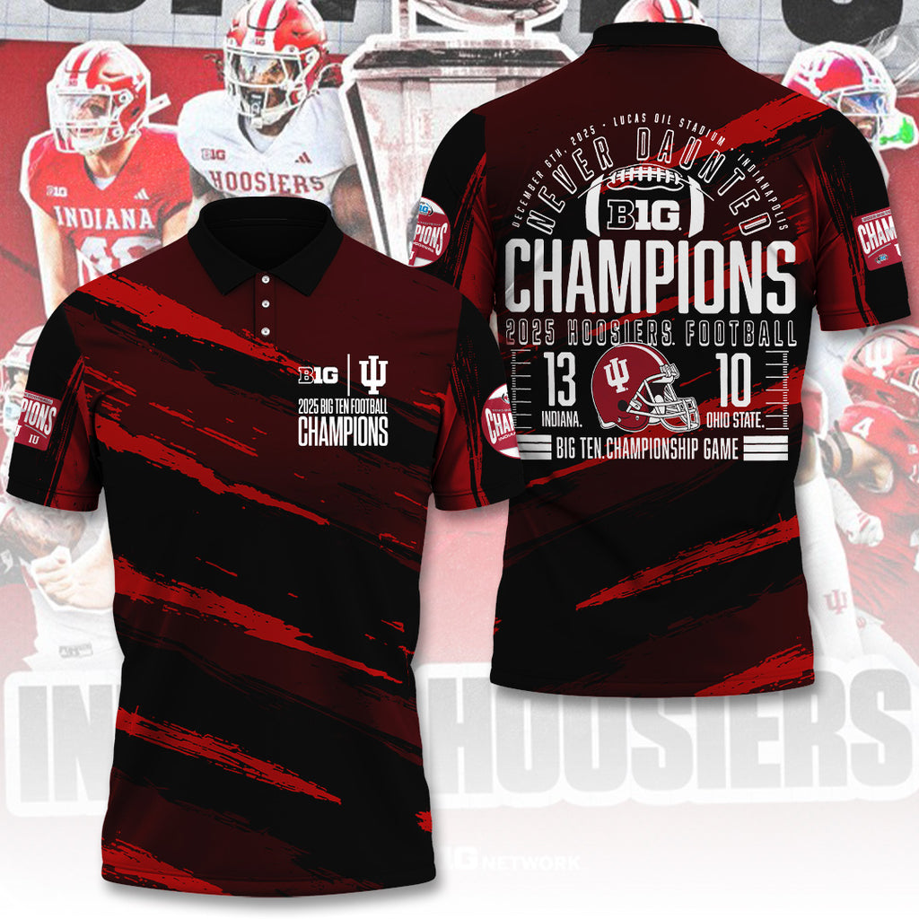 Indiana Hoosiers Football 3D Apparel – TANTN19264
