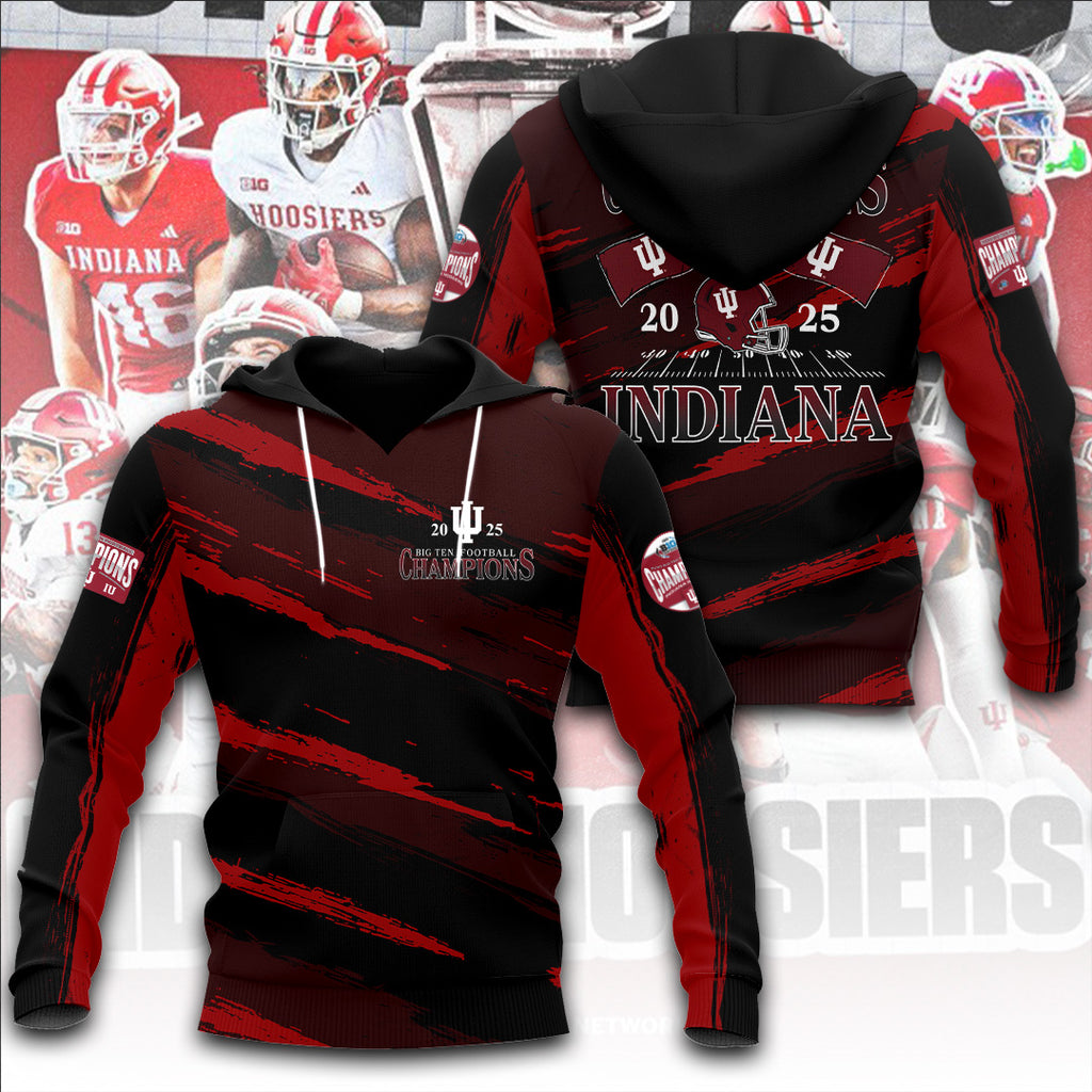 Indiana Hoosiers Football 3D Apparel – TANTN19265