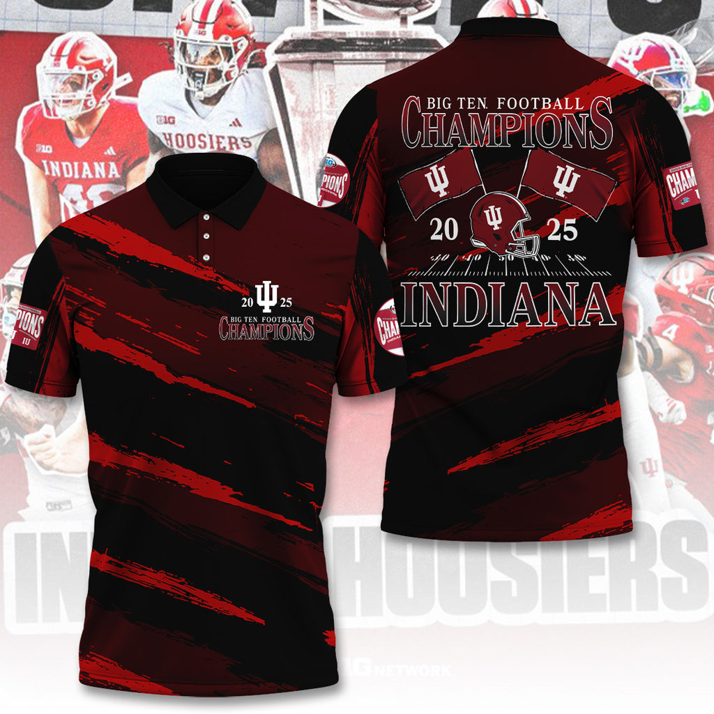 Indiana Hoosiers Football 3D Apparel – TANTN19265