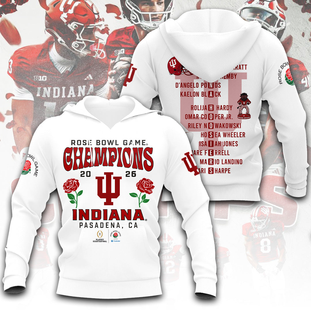 Indiana Hoosiers Football 3D Apparel – TANTN19864
