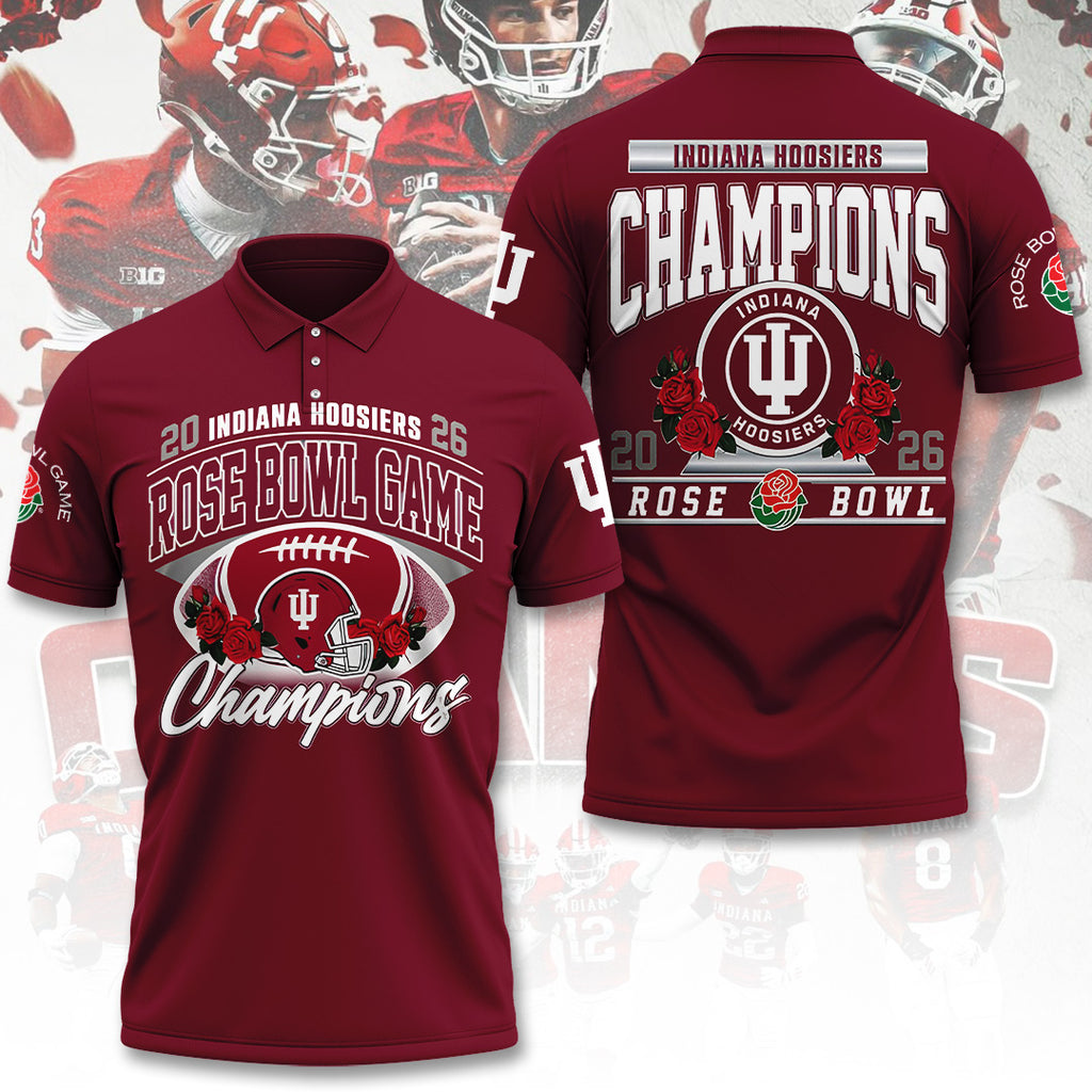 Indiana Hoosiers Football 3D Apparel – TANTN19866