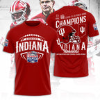 Indiana Hoosiers Football 2026 Peach Bowl Champions 3D Apparel – TANTN20121