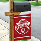 Indiana Hoosiers Football 2025 National Champions Double-side Garden Flag – TANTN20152