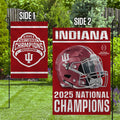 Indiana Hoosiers Football 2025 National Champions Double-side Garden Flag – TANTN20152