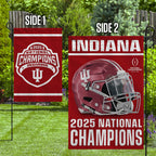Indiana Hoosiers Football 2025 National Champions Double-side Garden Flag – TANTN20152