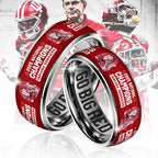 Indiana Hoosiers Football 2025 National Champions Custom Alloy Ring – TANTN20154