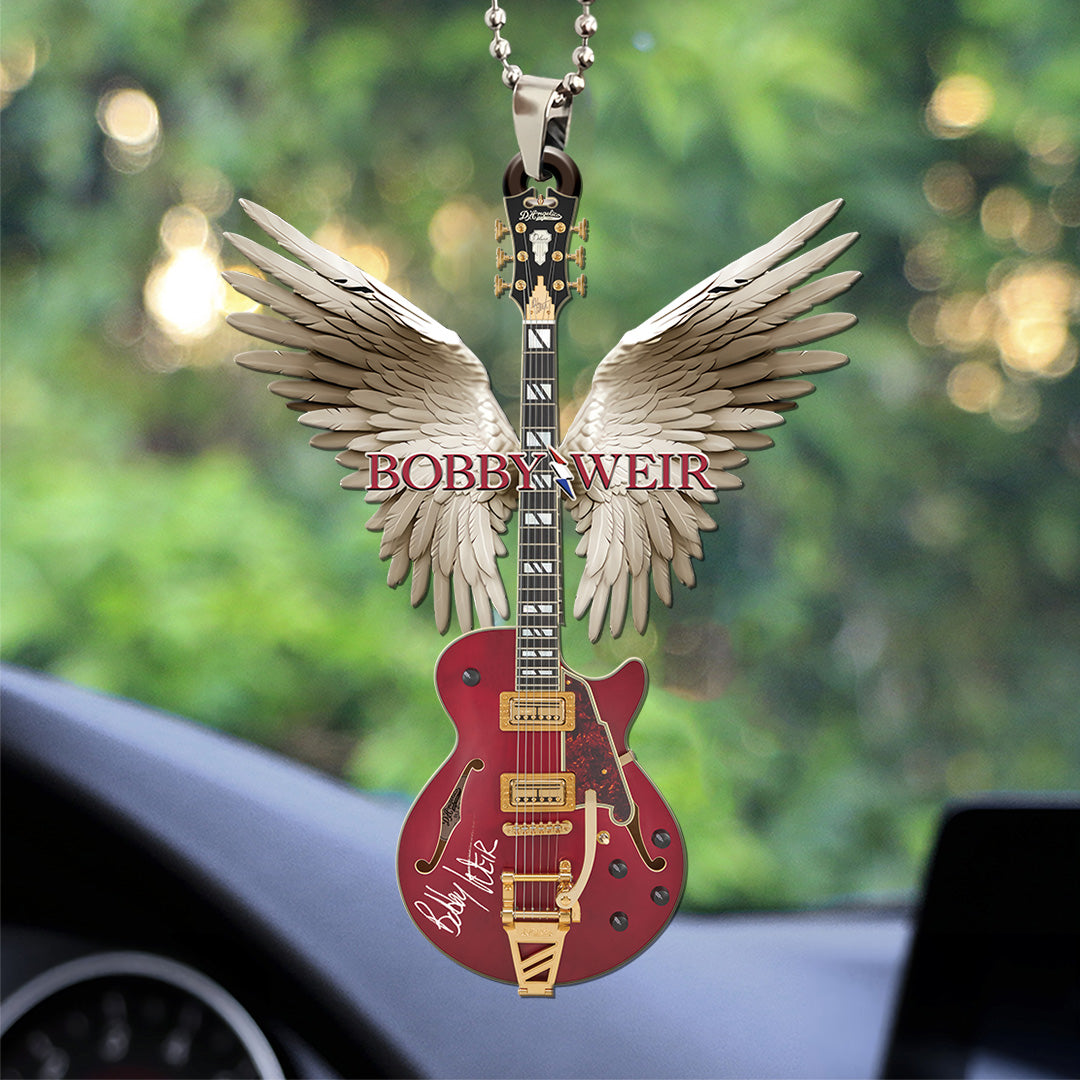 Grateful Dead x Bob Weir Custom shape 2-sided Acrylic Car Ornament – TANTN20169