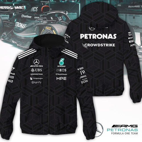 Mercedes AMG Petronas F1 Team 2026 3D Windbreaker Jacket – TANTN20351