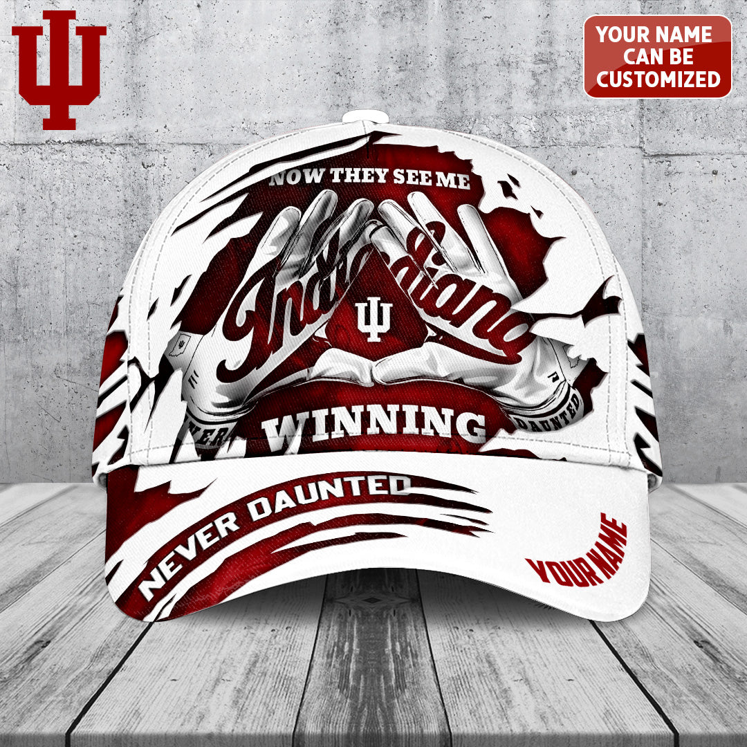Personalized Indiana Hoosiers Football 2025 National Champions Classic Cap – TANTN20517