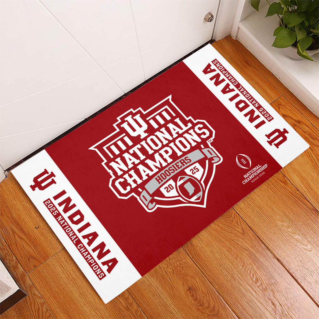 Indiana Hoosiers Football 2025 National Champions Doormat – TANTN20441