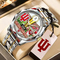 Indiana Hoosiers Football 2025 National Champions Alloy Luxury Quartz Watch – TANTN20467