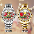 Indiana Hoosiers Football 2025 National Champions Alloy Luxury Quartz Watch – TANTN20467