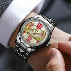 Indiana Hoosiers Football 2025 National Champions Alloy Luxury Quartz Watch – TANTN20469